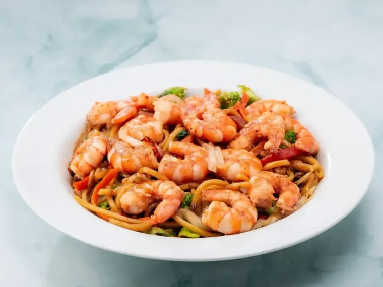 Yakisoba de Camarão
